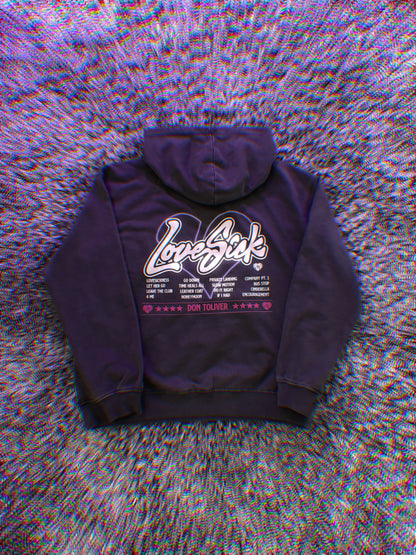 Lovesick Hoodie - Carbon Grey