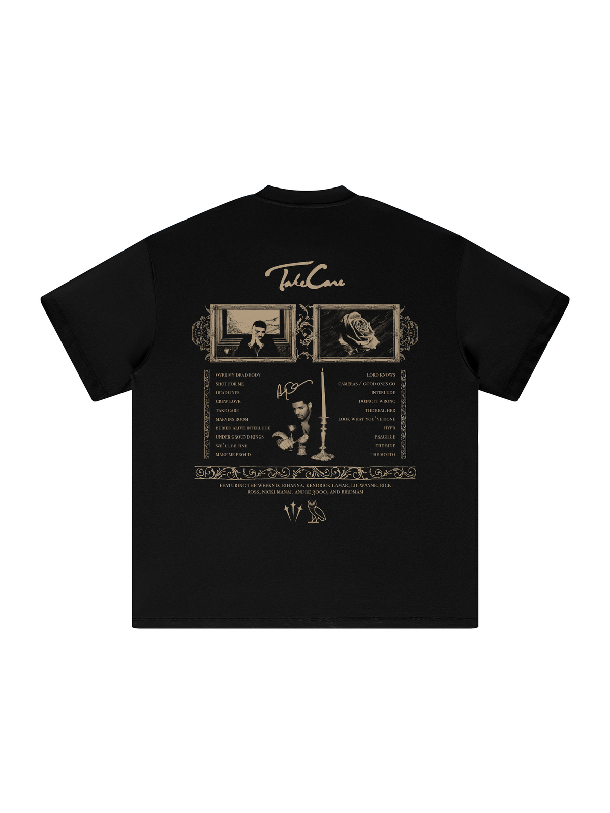 Take Care Shirt - Black – VK DESIGNS