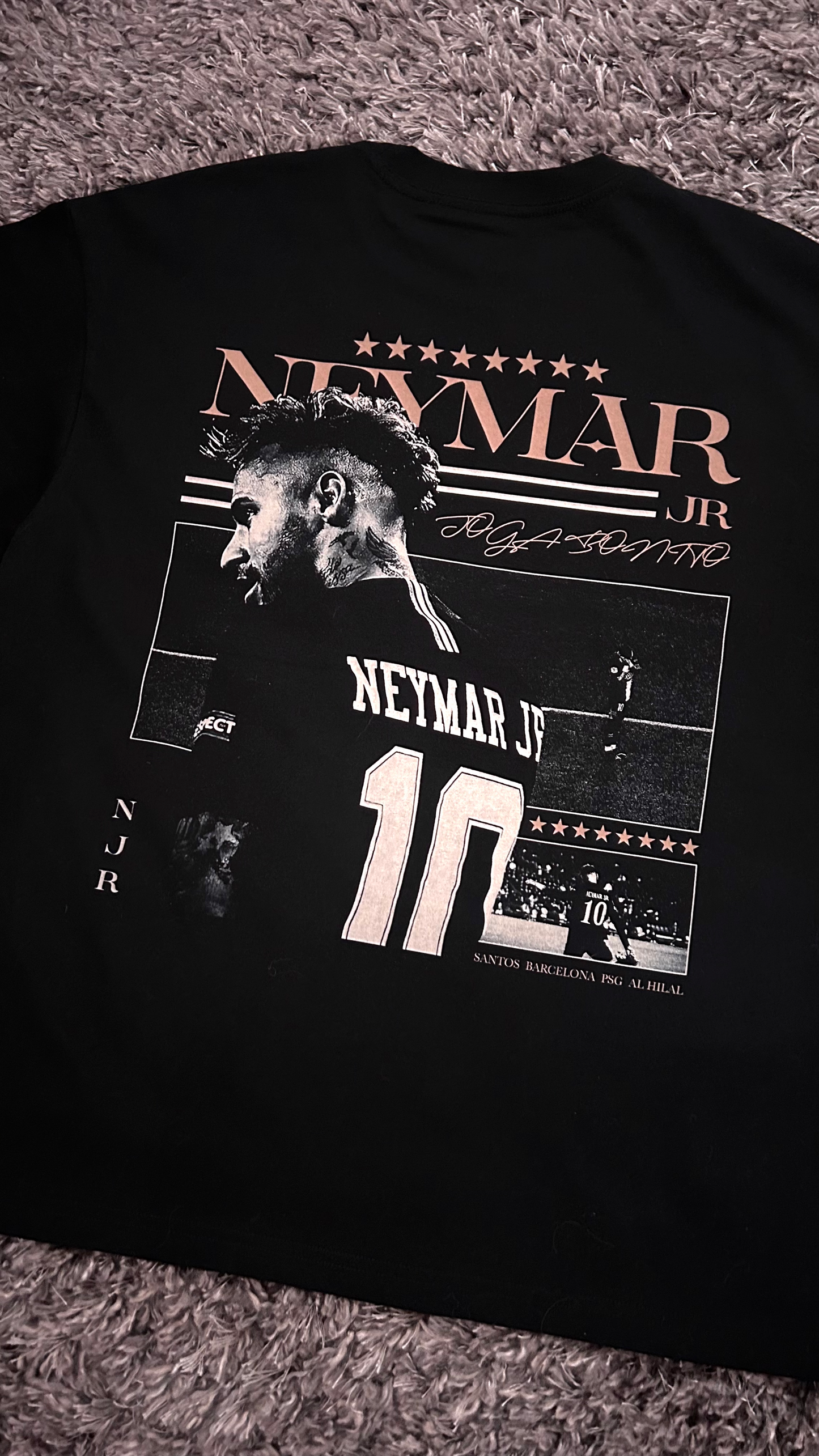 Neymar Shirt - Black