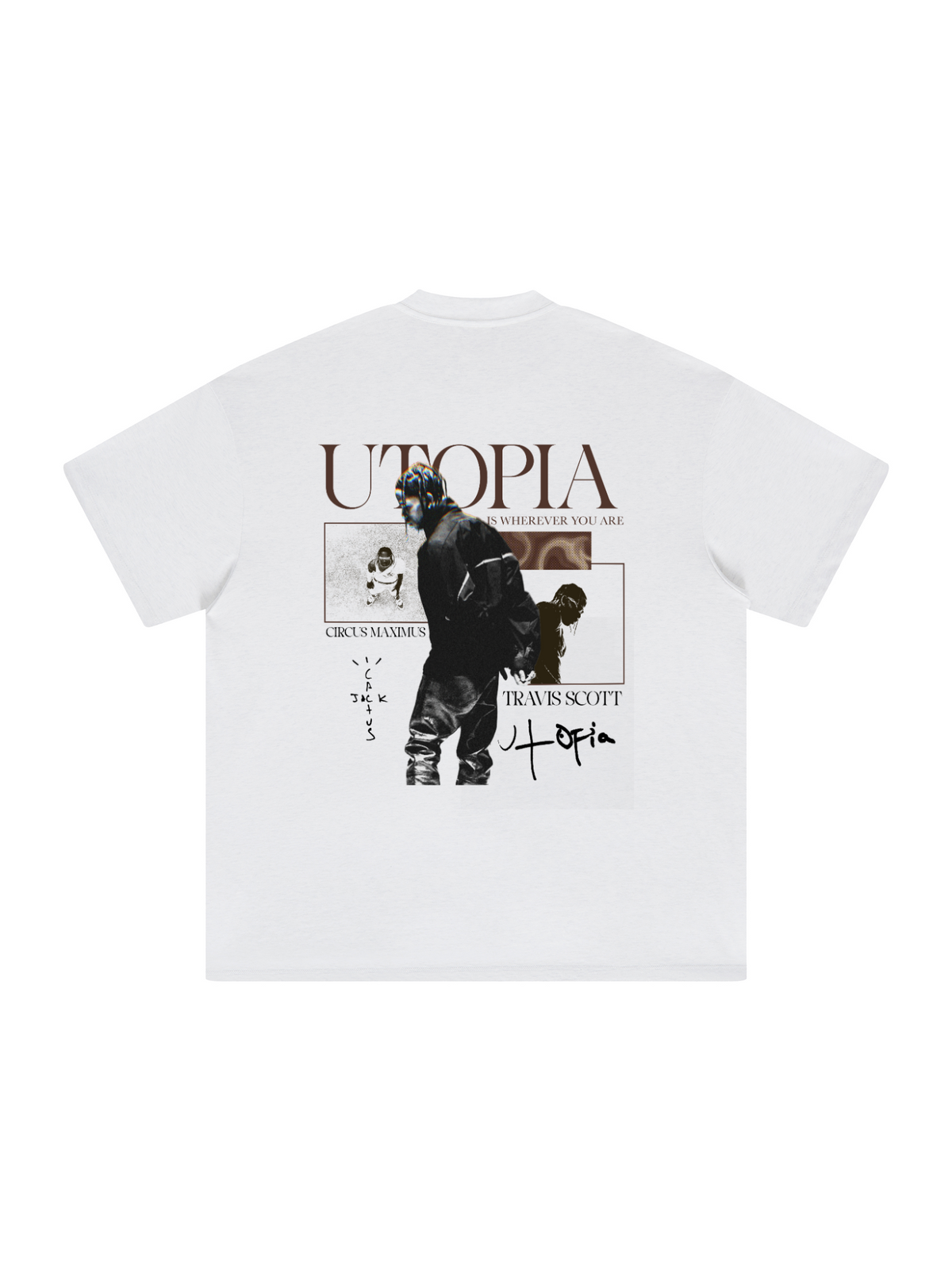 Utopia Shirt - White – VK DESIGNS